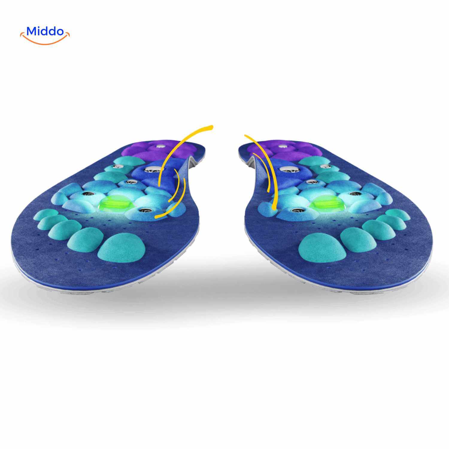 MagneFit Comfort Inlegzolen | Ademende, schokabsorberende zolen voor optimaal draagcomfort