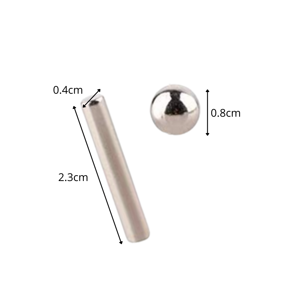 Magnetische constructie Stokken en Ballen