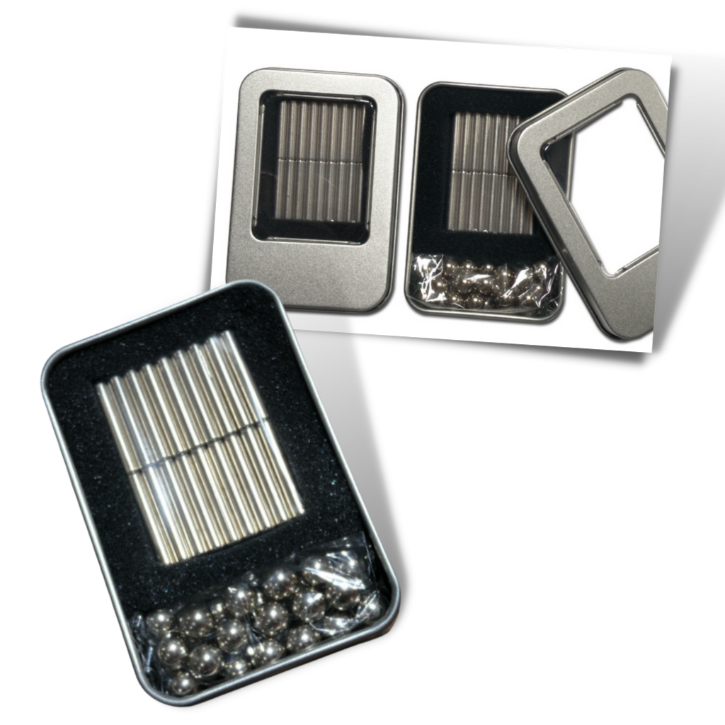 Magnetische constructie Stokken en Ballen