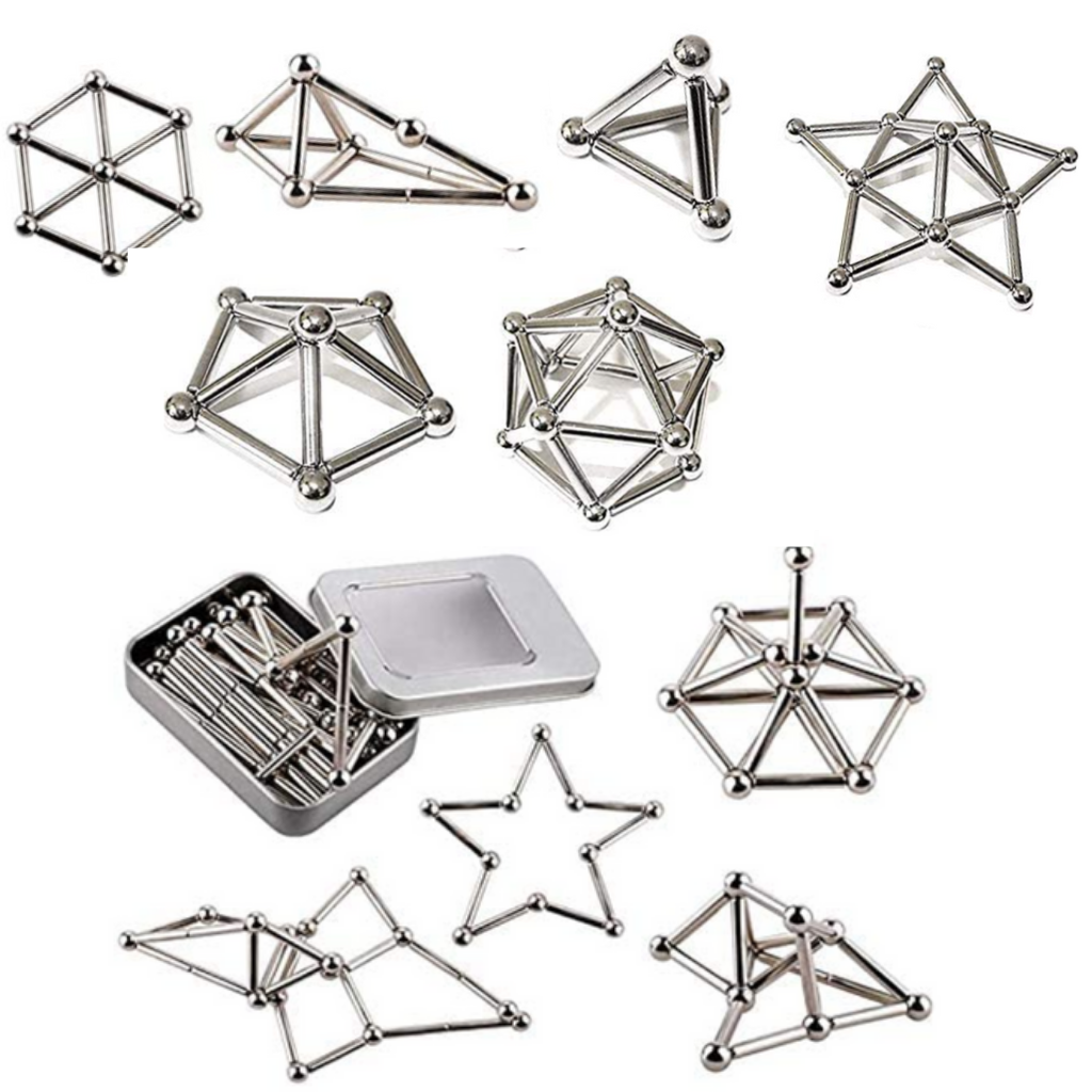 Magnetische constructie Stokken en Ballen