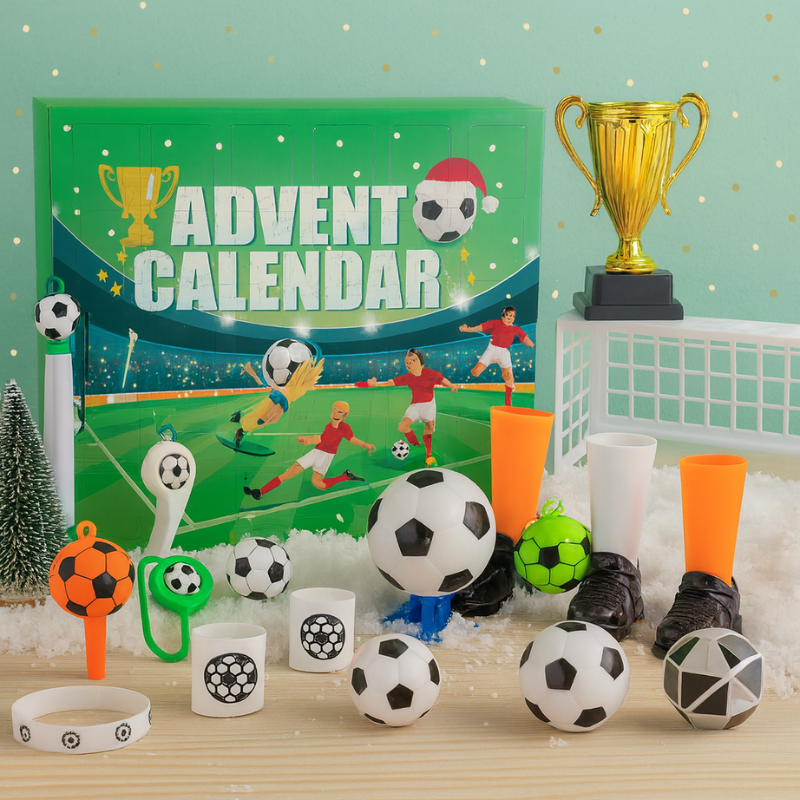 Sportify | Voetbal Adventskalender met 24 verrassingen voor sportfans