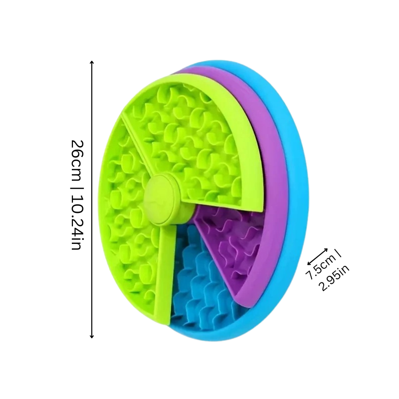 SniffingTurner – De draaiende denk- en voederbak!
