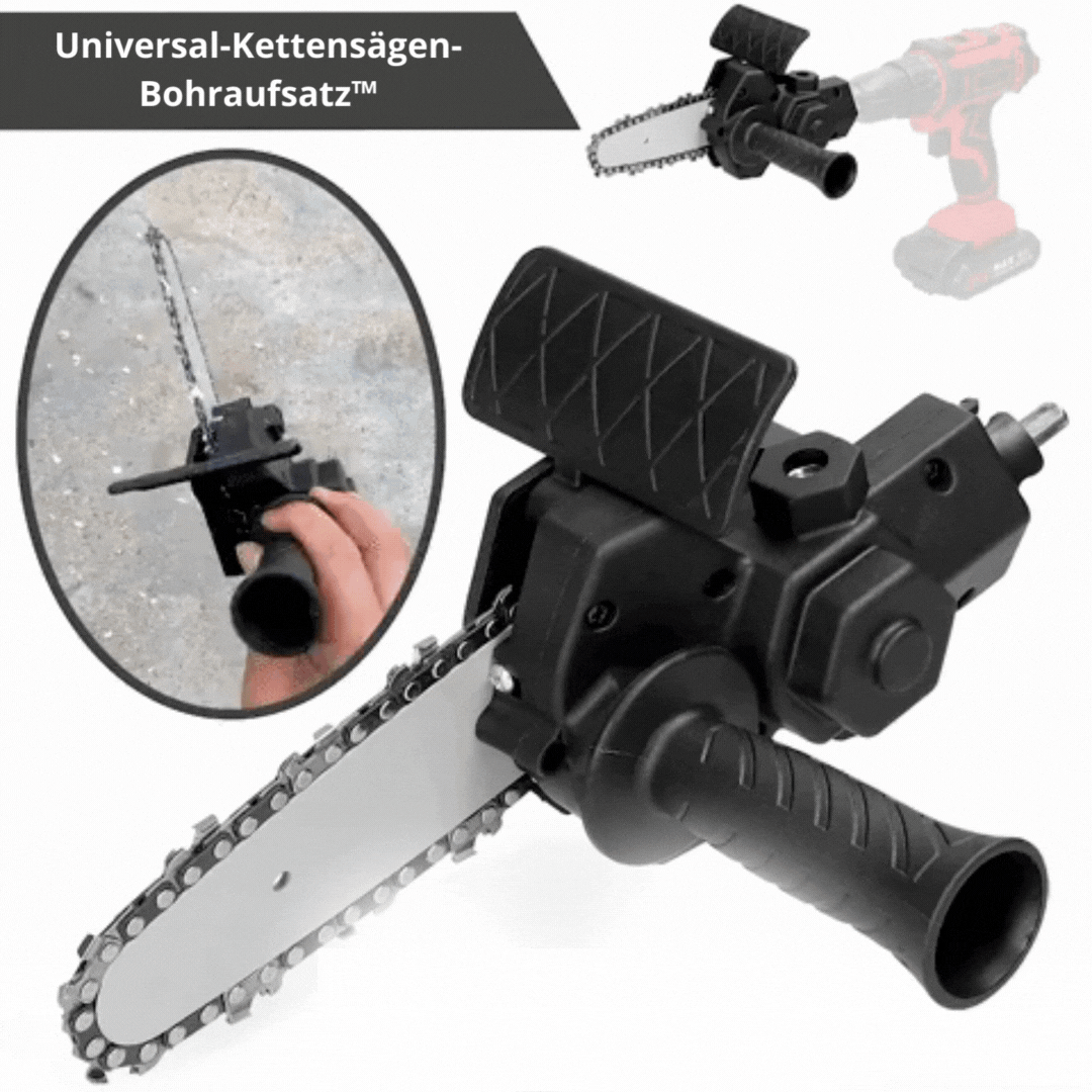 ChainTek - Universele Kettingzaag Booraansluiting