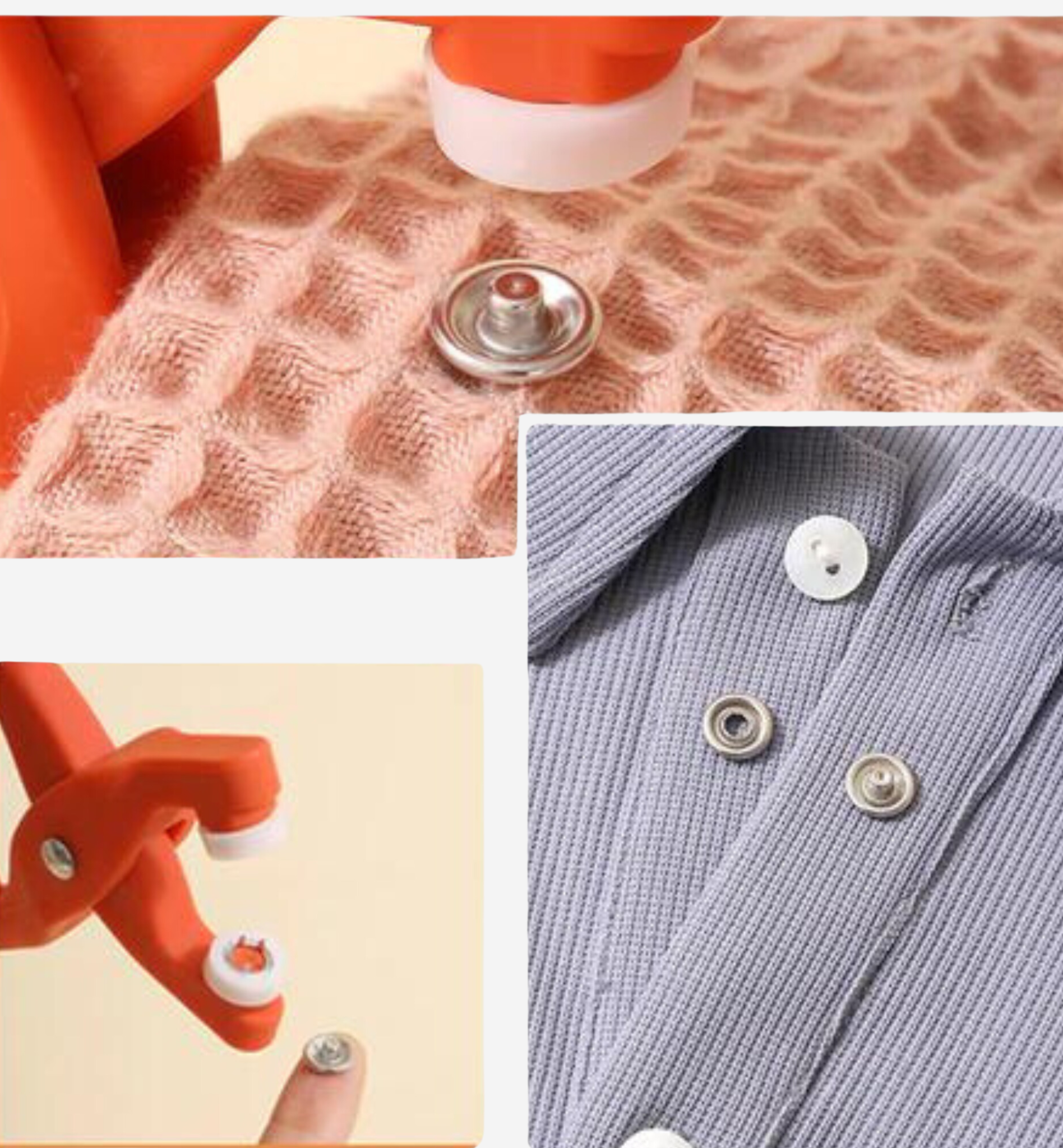 LuxiFix Knoppen Bevestigingsset | Eenvoudig en snel knoppen bevestigen met een gratis extra set