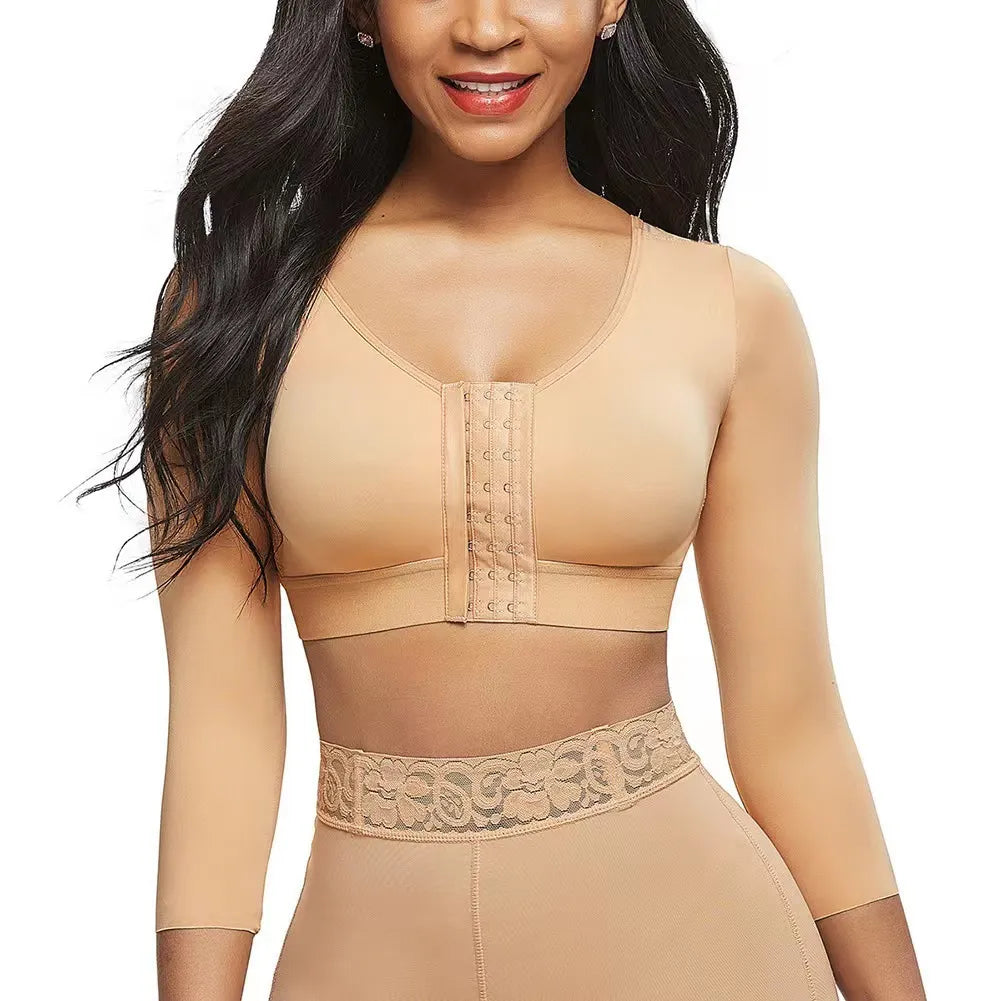 Mid Sleeve Crop Top Shapewear - Gerichte Compressie voor Dagelijks Comfort