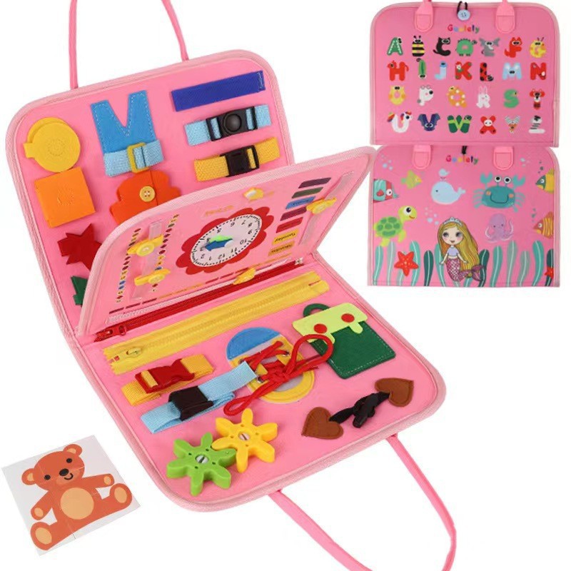 Montessori Luxe Drukbord | Elegante leerervaring voor creatieve ontwikkeling