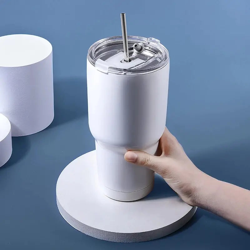 Thermosbeker met Schuifdeksel – TempTraveler