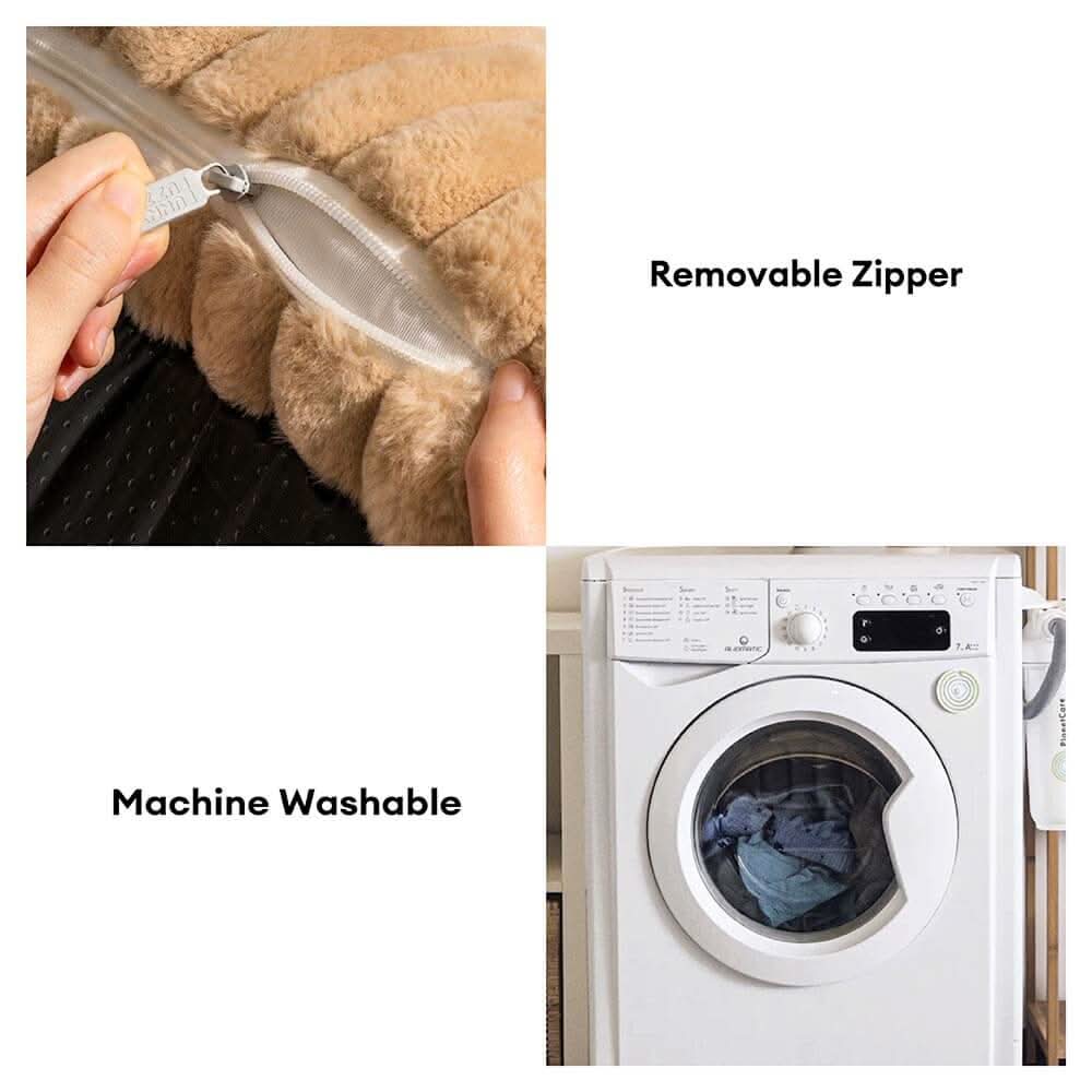 DroomPoot Orthopedisch Hondenbed – Robuust Ligvlak met Neksteun en Afneembare Hoezen