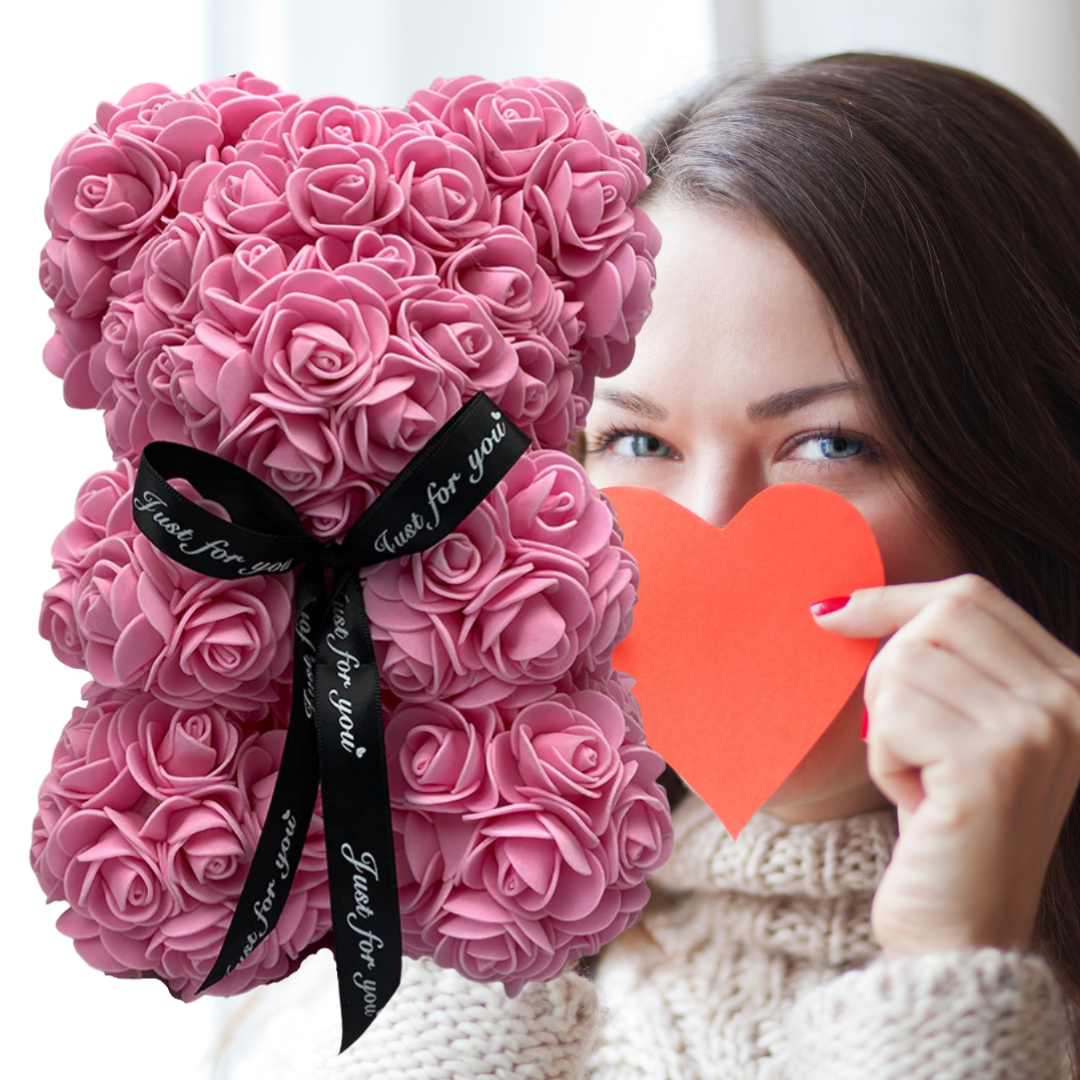Roses teddybeer