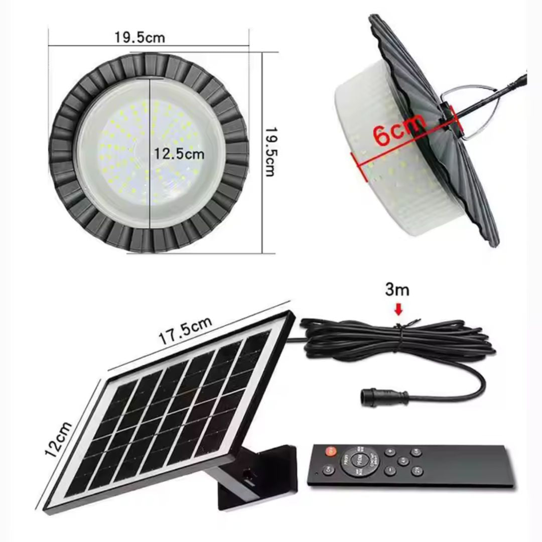 LuxeRay Exclusieve Zonne Lamp | Efficiënte verlichting voor schuur en tuin