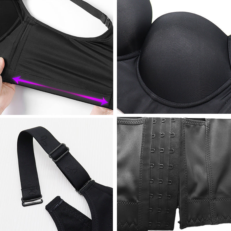 CurvEase | Diepe Cup Push-Up BH
