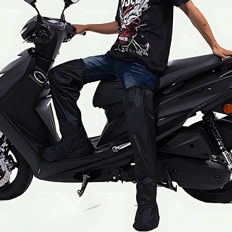 RainGuard Broek met Schoenhoezen – Waterafstotend en Verstelbare Pasvorm