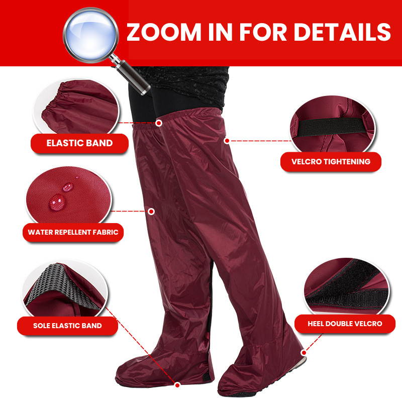 RainGuard Broek met Schoenhoezen – Waterafstotend en Verstelbare Pasvorm