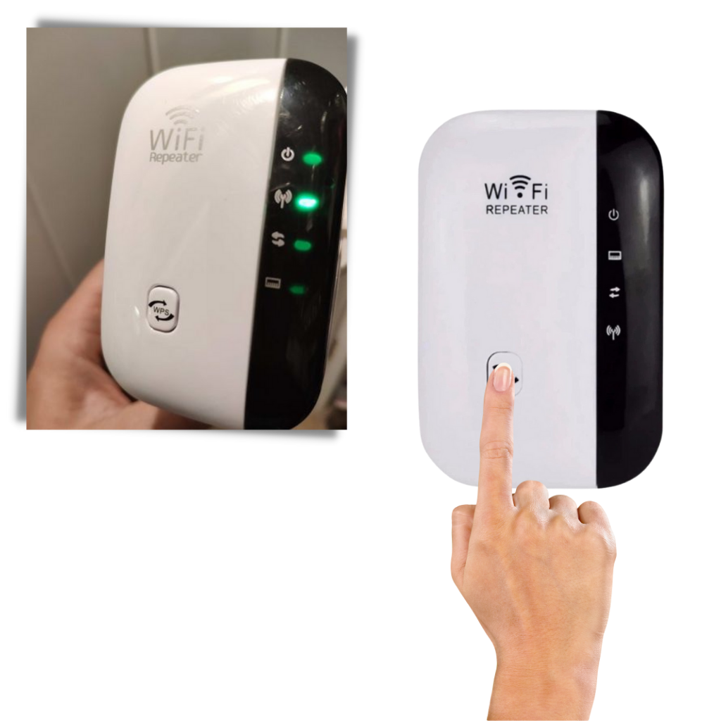Afstandsbediening WiFi-versterker en signaalversterker