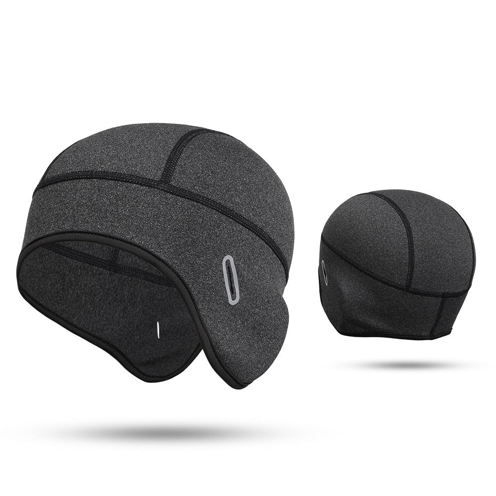 ThermoFit Wintermuts SlimShield – Rekbare windbeschermende sportmuts voor outdoor-activiteiten