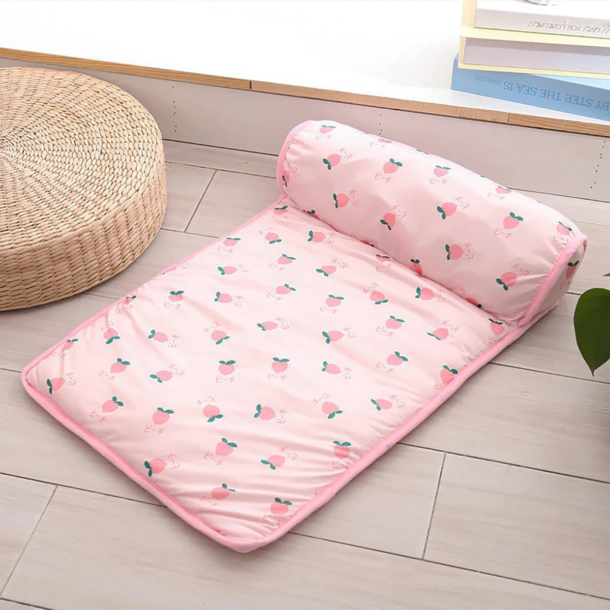Kühlmatte FrostTail voor Honden & Katten | Met Hoofdkussen | Ademend & Wasbaar | Antislip & Comfortabel
