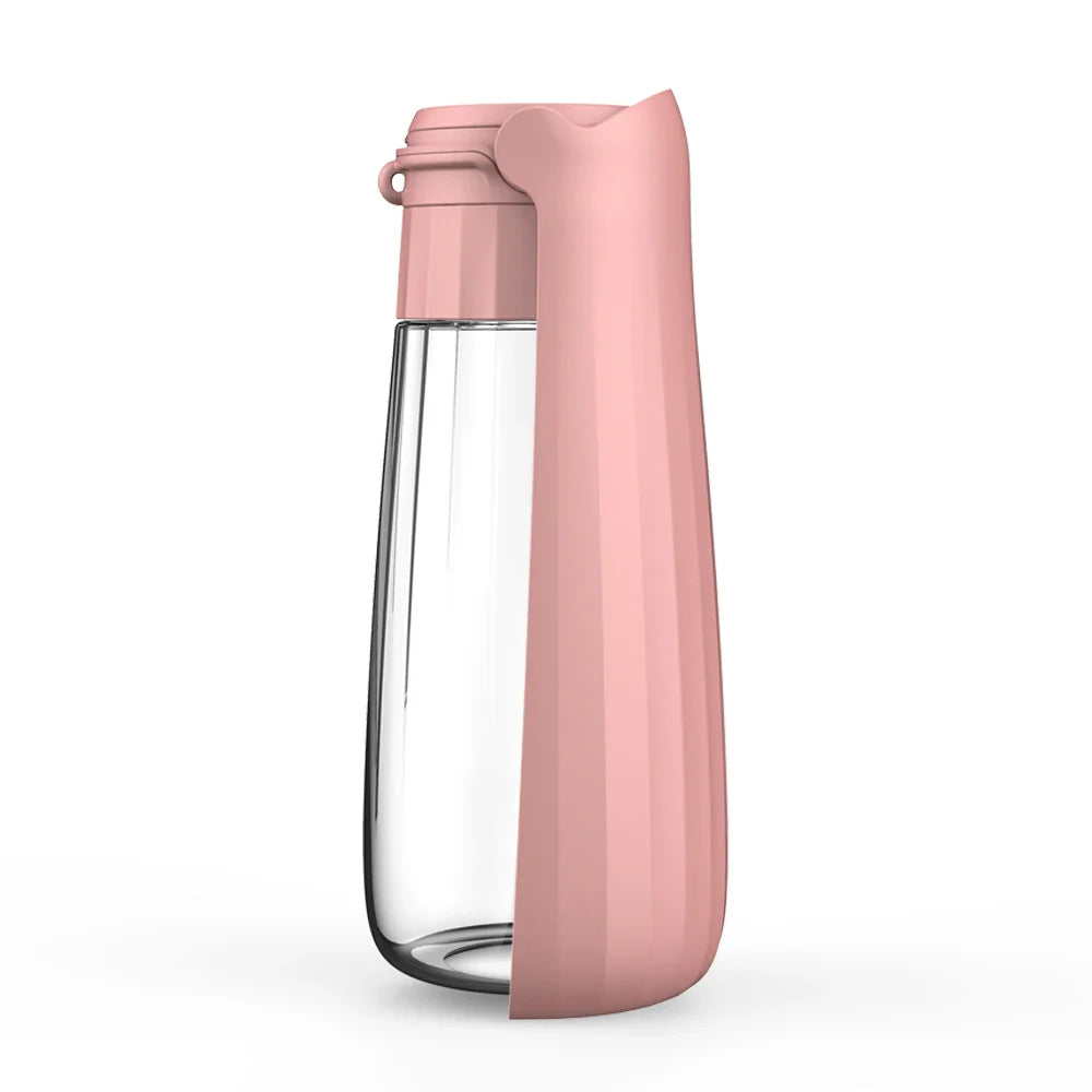 Honden Drinkfles Lapuro FoldDrink | Opvouwbare waterdispenser voor onderweg | 550 ml | Voor kleine & grote honden en katten