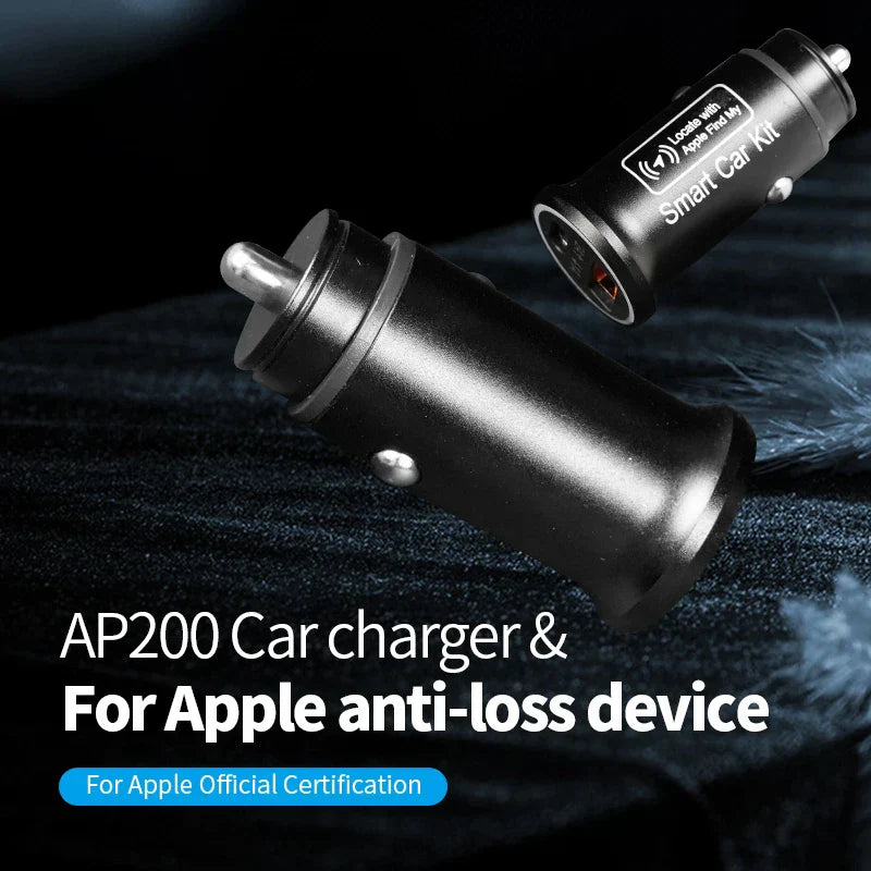 Slimme OBD GPS Tracker voor Auto - Real-Time Voertuigtracking met Oplaadfunctie en Apple Zoek Mijn Integratie