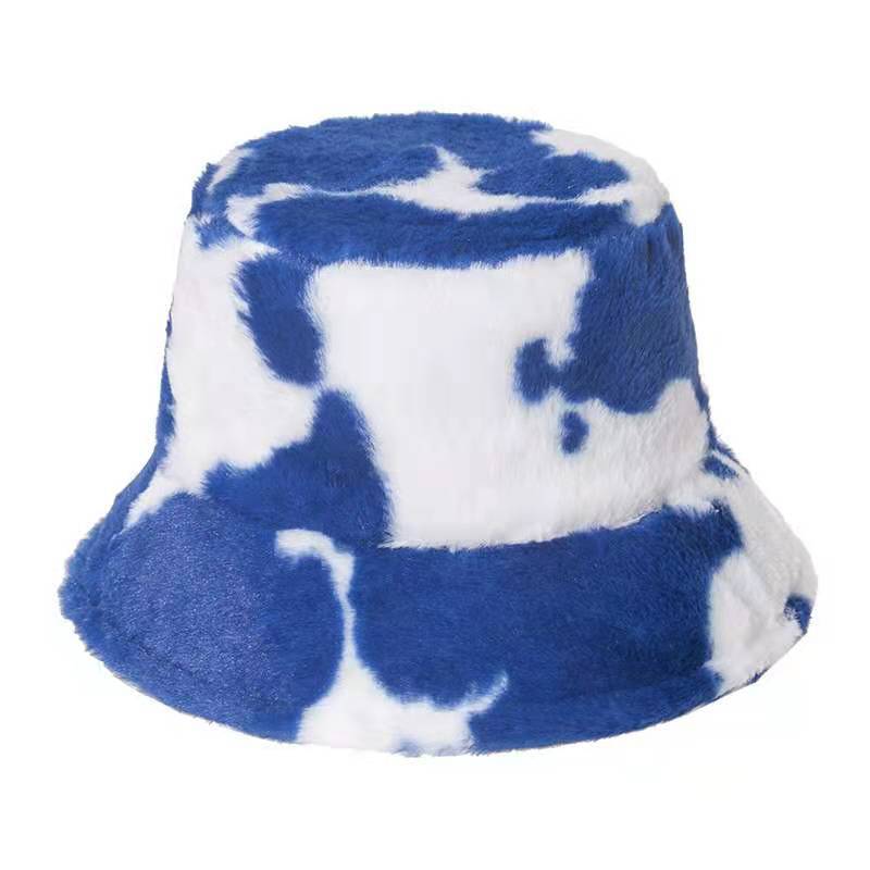 Fluweelzachte Wintermuts Luxe Pluche – Warme Unisex Bucket Hat voor Koude Dagen