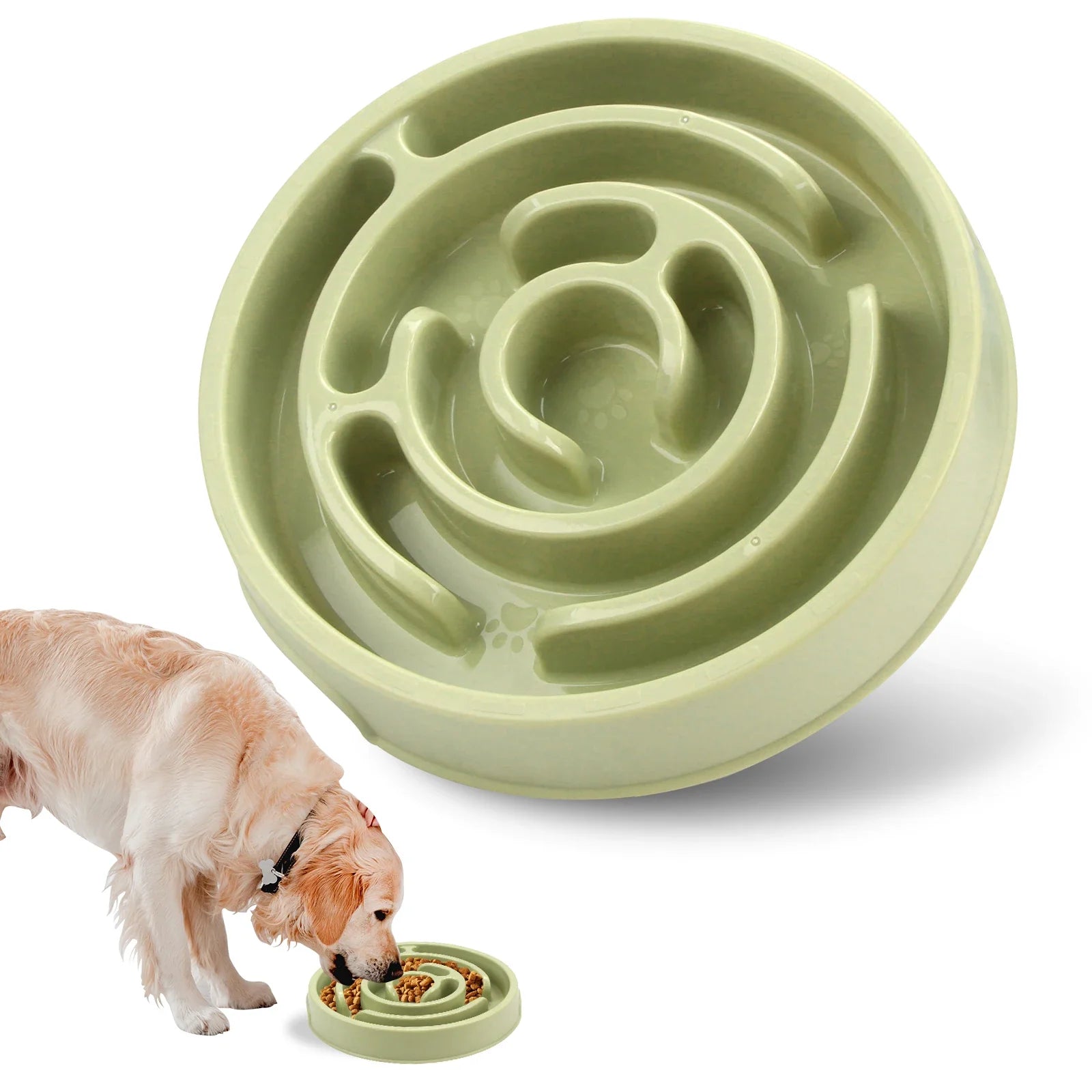 SnackMaze Kom | Anti-Schrokbak voor Honden & Katten | Antislip & BPA-vrij | Langzaam Eten voor een Gezonde Spijsvertering