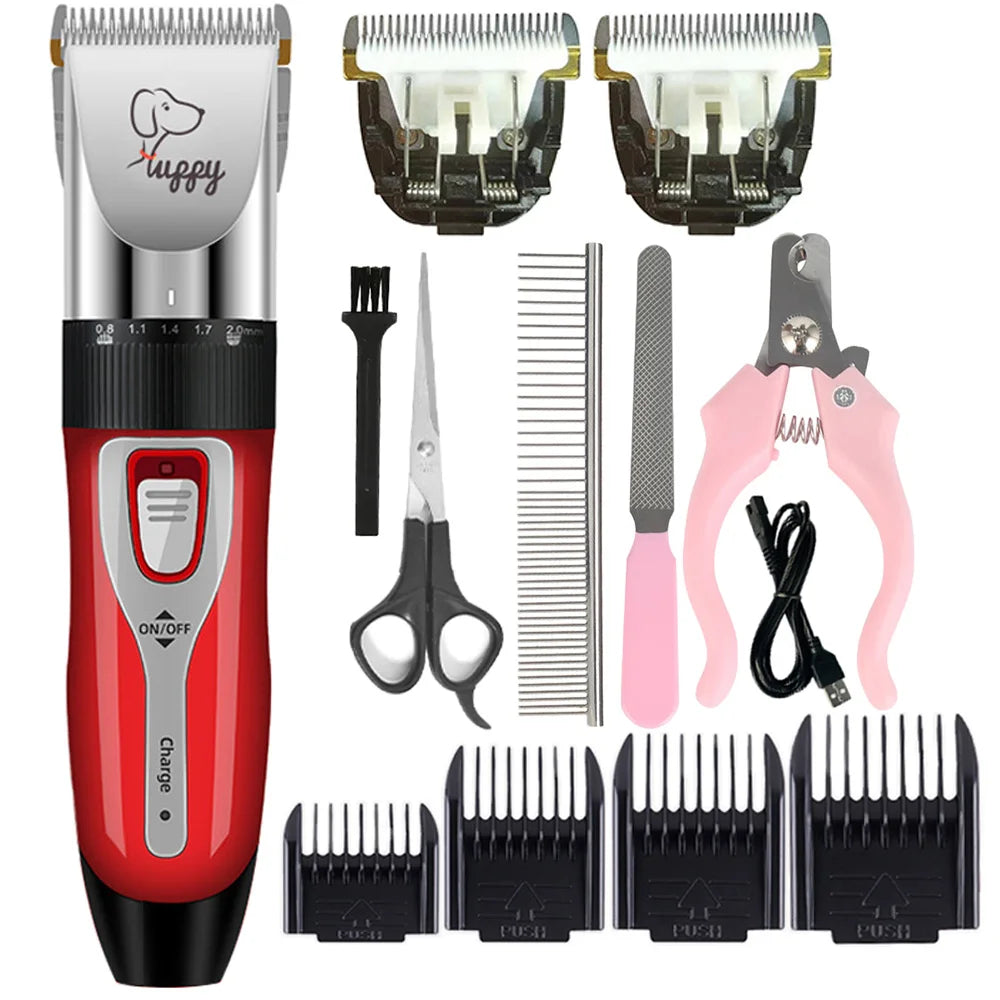 Haartrimmer TrimBuddy ProCut | Draadloos & Oplaadbaar | Voor Hond, Kat & Konijn | 120 Min. Accuduur | Stil & Precisie