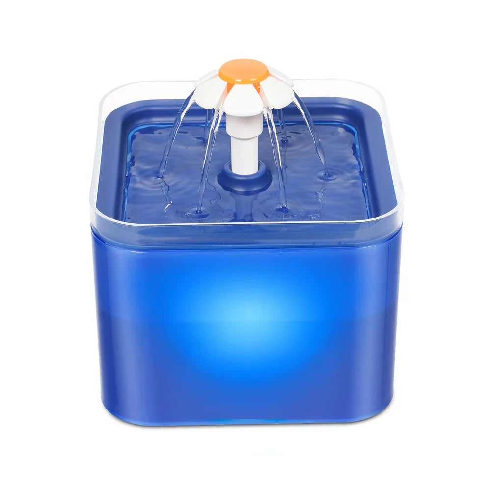 AquaMiau Katten Drinkfontein 2L | 4-voudig Filtersysteem | LED & App-besturing | Ultra Stil
