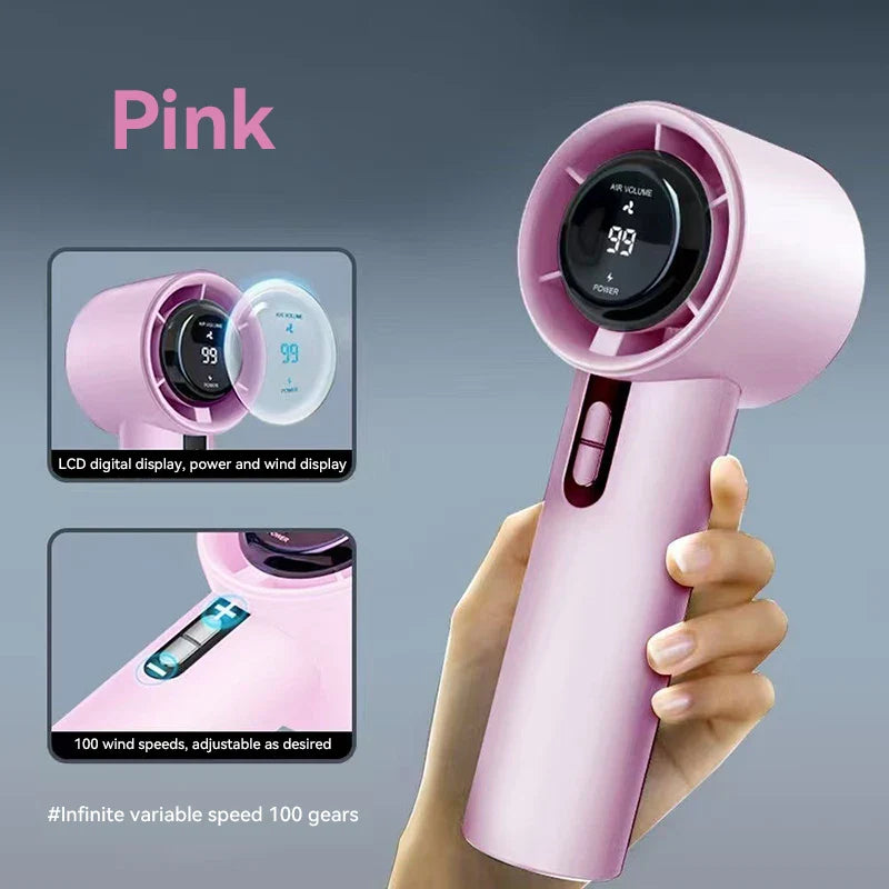 Ventomax Turbo Ventilator | Draagbare USB-vriendelijk ventilator voor kamperen en buitengebruik