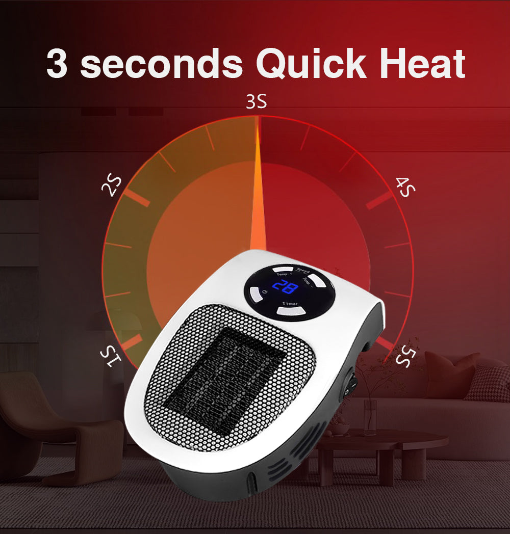 LuxaHeat Elegante Kachel | Draagbare kachel voor comfortabele warmte overal