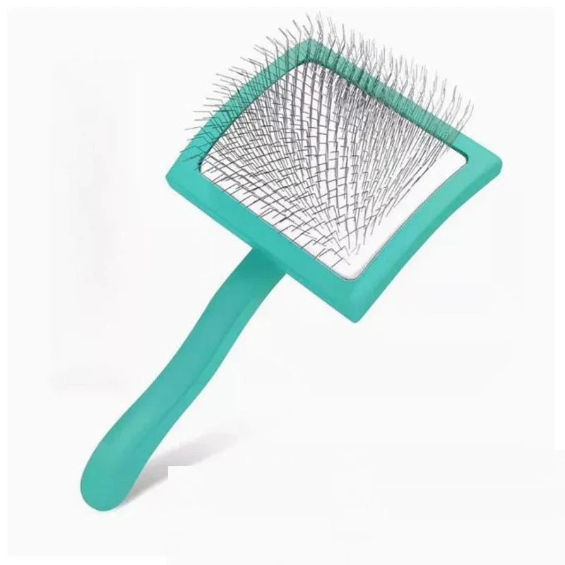 Natuurlijke Vachtverzorgingsborstel ProRake | Handmatige Haarverwijderingsborstel met Houten Handvat | Herbruikbaar & Duurzaam | 21×10 cm