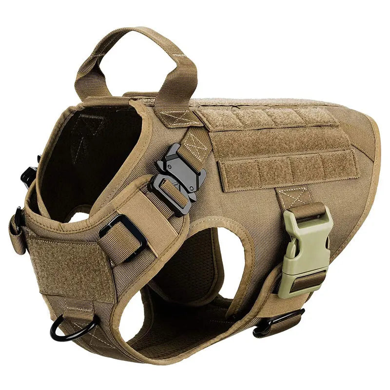 Guardpaw Tactische Hondenharnas met Handgreep - Duurzaam, Verstelbaar, Leash Set