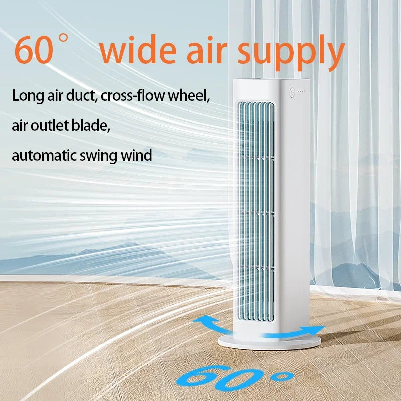 AeroBreeze Bladloze Ventilator | Stil en modern met afstandsbediening en 3 snelheden