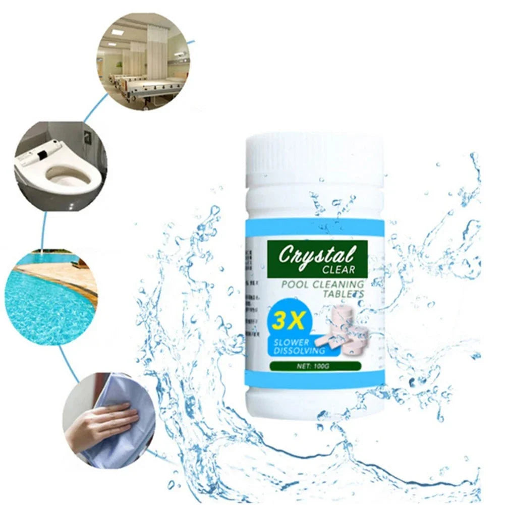 WhirlPool tabletten | laat het water binnen No-Time weer stralen | 100 Stuks
