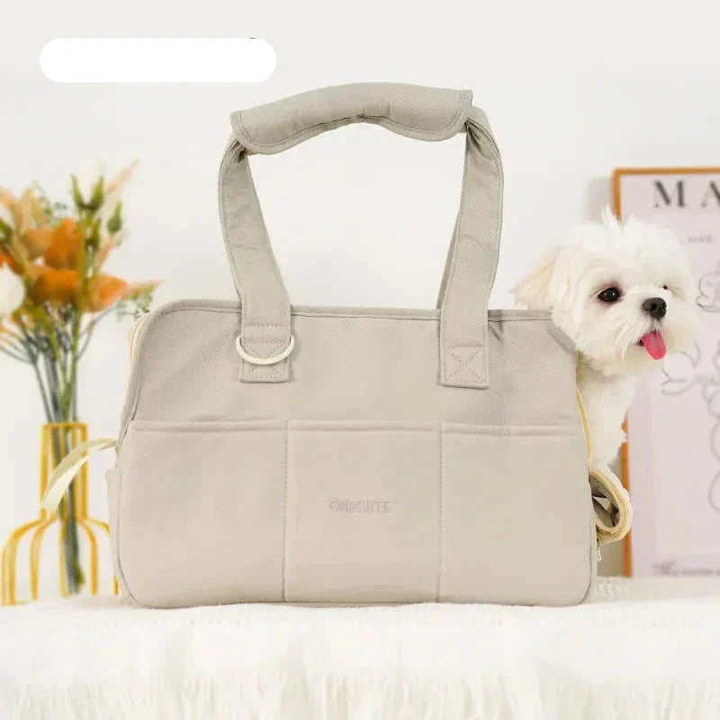 LuxCarry - Stijlvolle Reistas & Dierenvervoerder voor Kleine Honden en Katten