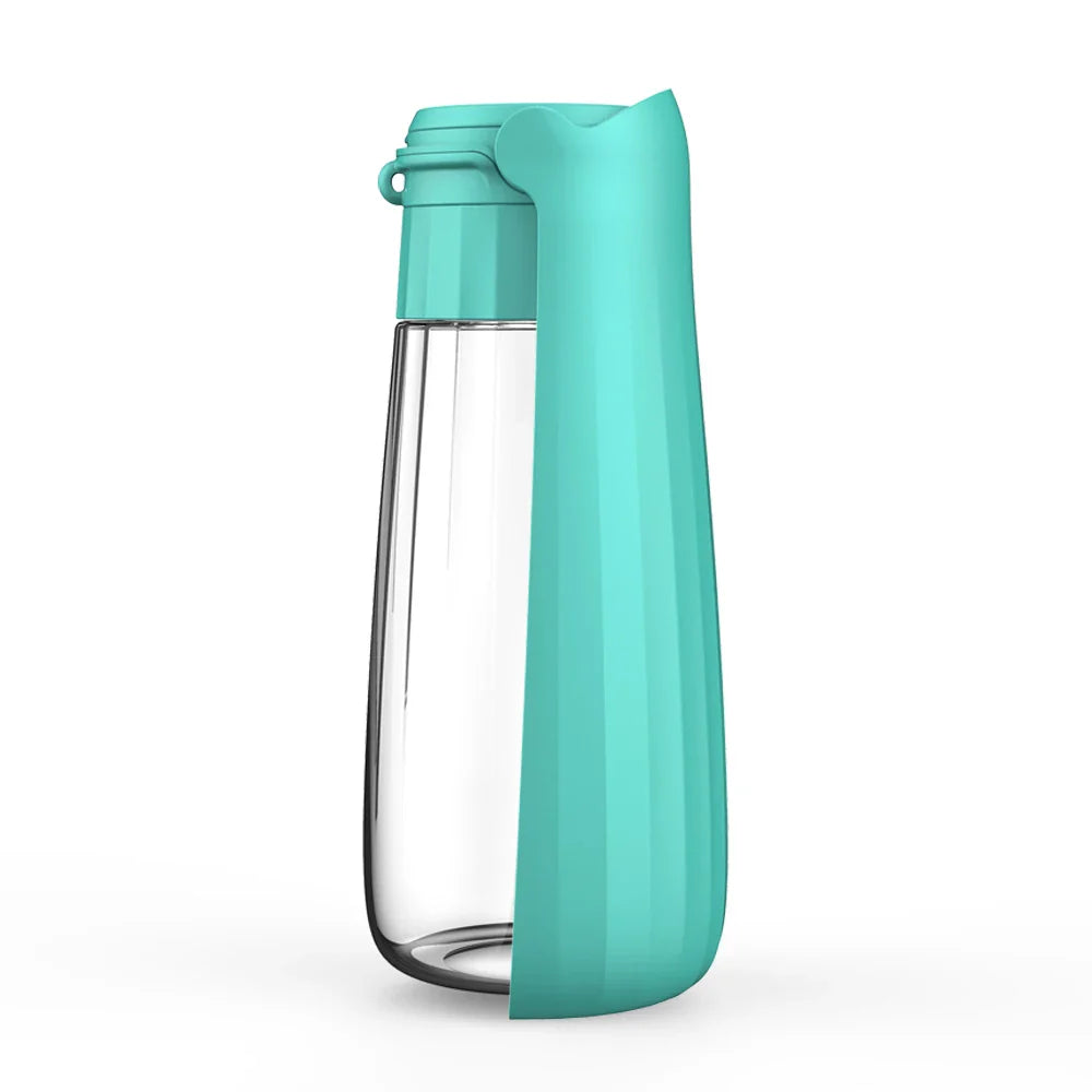 Honden Drinkfles Lapuro FoldDrink | Opvouwbare waterdispenser voor onderweg | 550 ml | Voor kleine & grote honden en katten