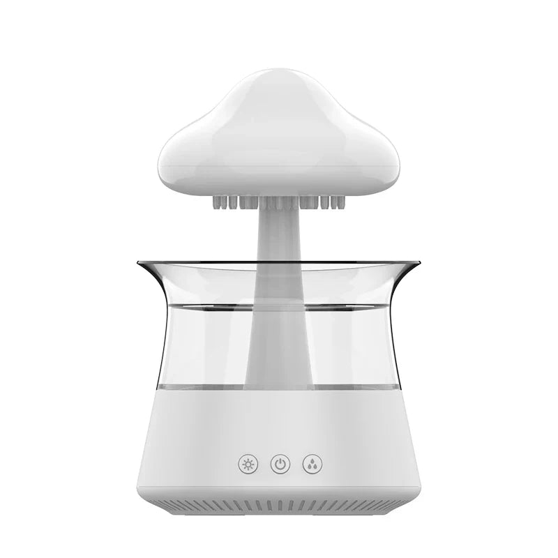 AquaLuxe Cloud Rain Diffuser | Creëer een rustgevende atmosfeer met kleurrijk licht