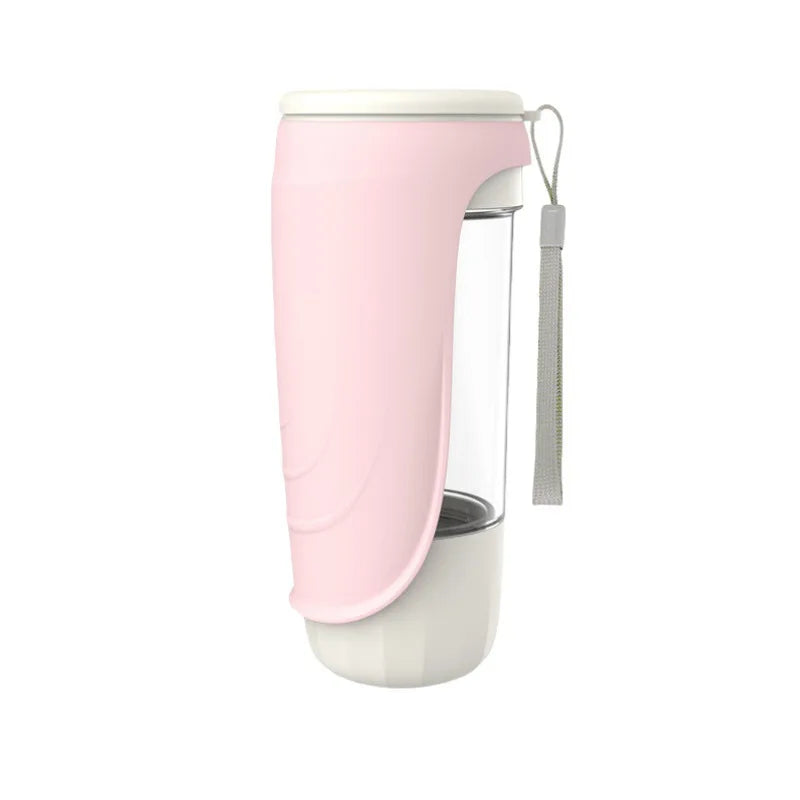 2-in-1 Honden Drinkfles Vanduro GoSip | Vouwbare waterdispenser met kom & voedselvak | Voor kleine & grote honden | Draagbaar & lekvrij