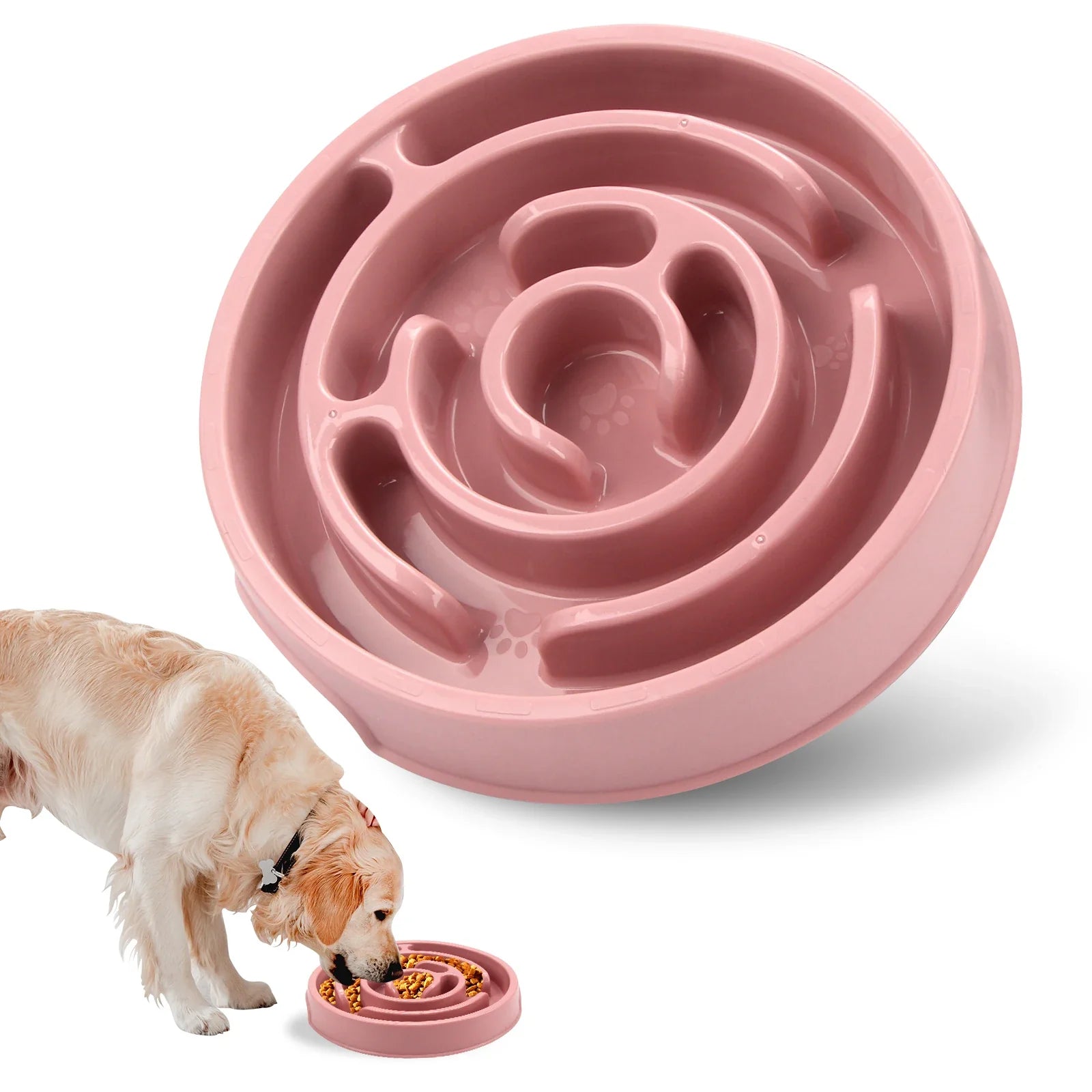 SnackMaze Kom | Anti-Schrokbak voor Honden & Katten | Antislip & BPA-vrij | Langzaam Eten voor een Gezonde Spijsvertering