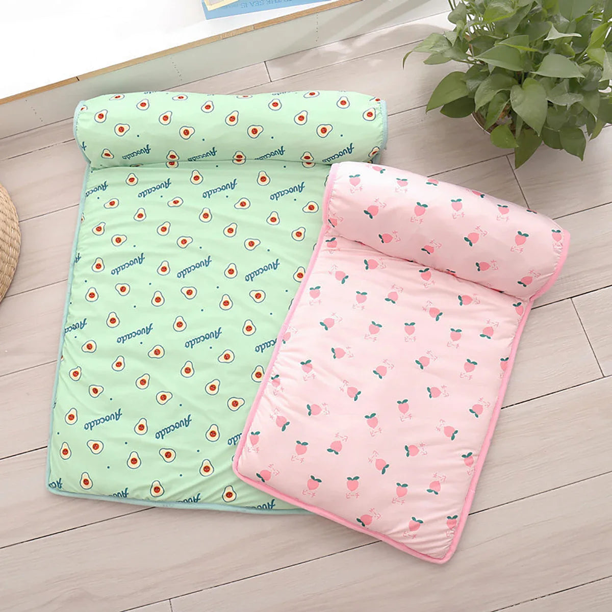 Kühlmatte FrostTail voor Honden & Katten | Met Hoofdkussen | Ademend & Wasbaar | Antislip & Comfortabel