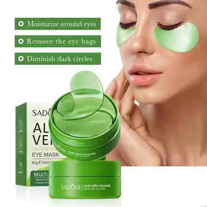 AloeGlow – Collageen Oogmaskers voor Donkere Kringen