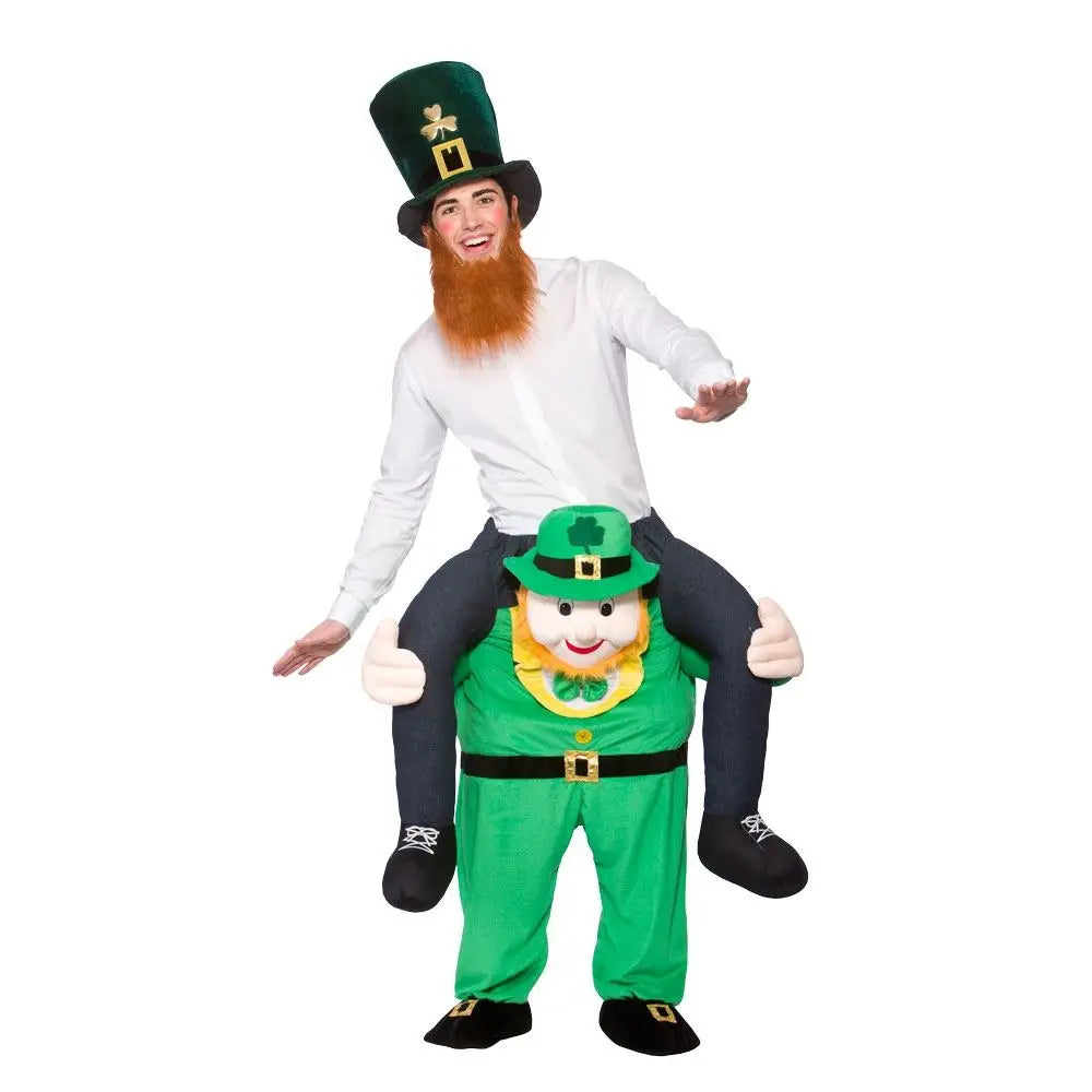 Mannen's Grappige Rijd Kostuum voor Halloween | Pluche Oktoberfest Stijl