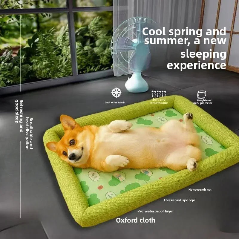 Kühlmatte Pawlino ChillPad | Zomermat voor Honden & Katten | Ademend & Fluffy | Voor kleine tot grote huisdieren