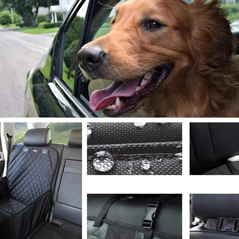 Auto-Hondenzitplaats RoadPaws | Waterdicht & Scheurvast | Oxford 600D | Met of zonder rits
