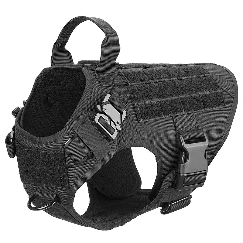 Guardpaw Tactische Hondenharnas met Handgreep - Duurzaam, Verstelbaar, Leash Set