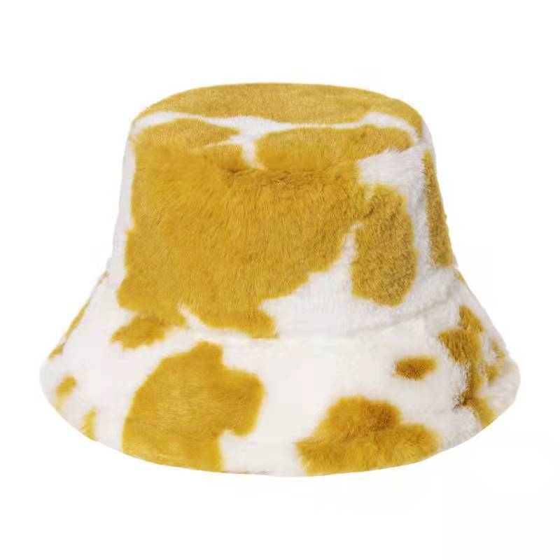 Fluweelzachte Wintermuts Luxe Pluche – Warme Unisex Bucket Hat voor Koude Dagen