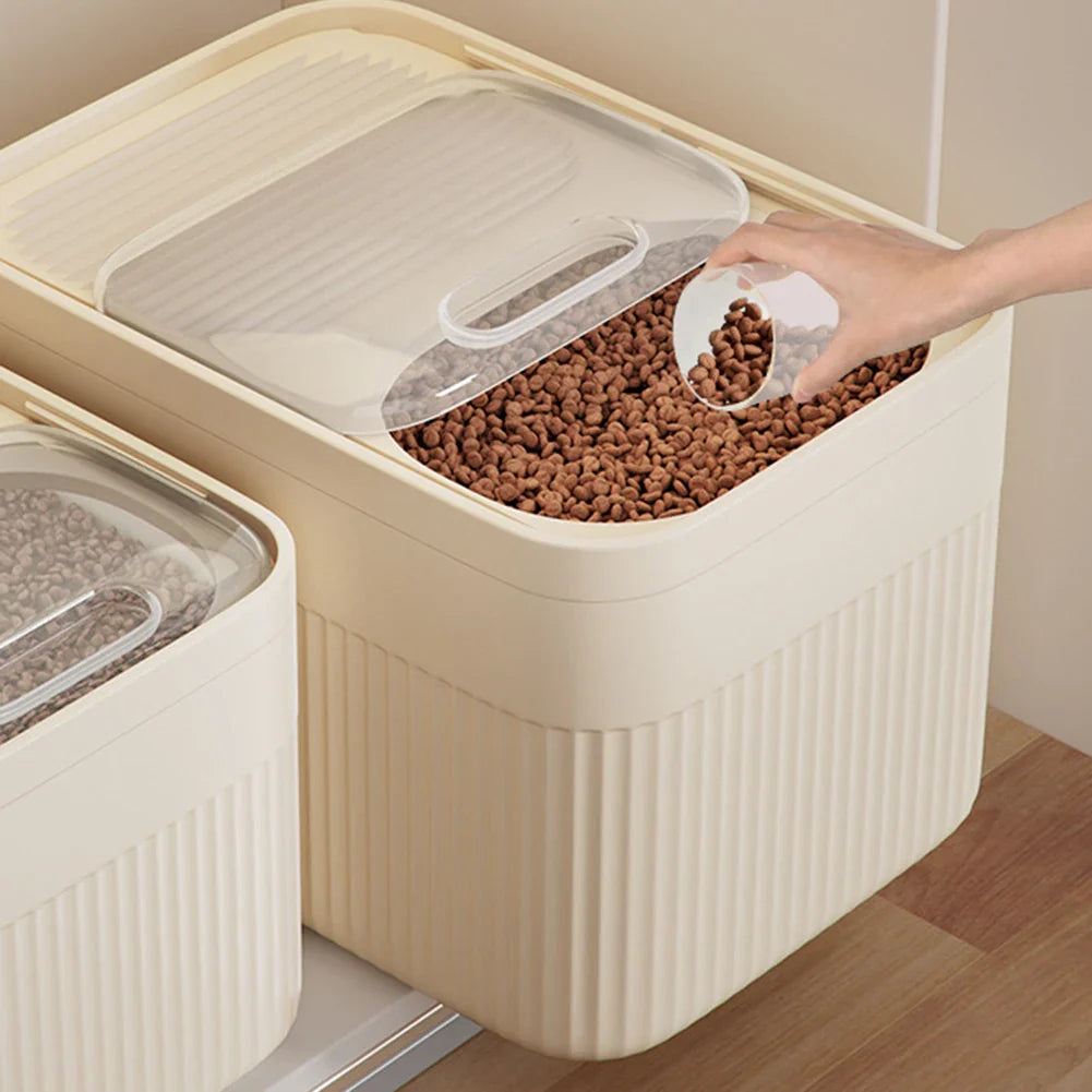FutterBox FrischGut | Luchtdicht & Vochtbeschermend | 5/10/15L | Voor Honden- & Kattenvoer