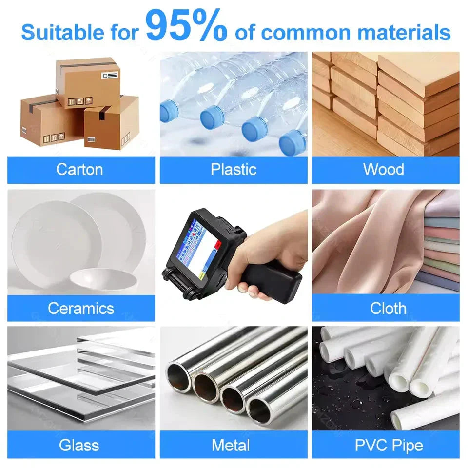 PrintEase Draagbare Inktjetprinter | Compact en veelzijdige printer voor onderweg