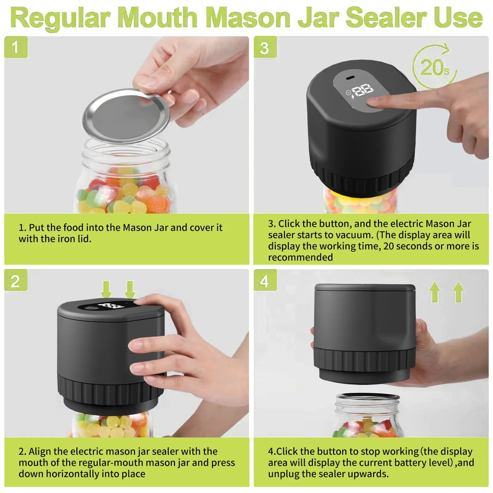 AirTight | Mason vacuümsealer