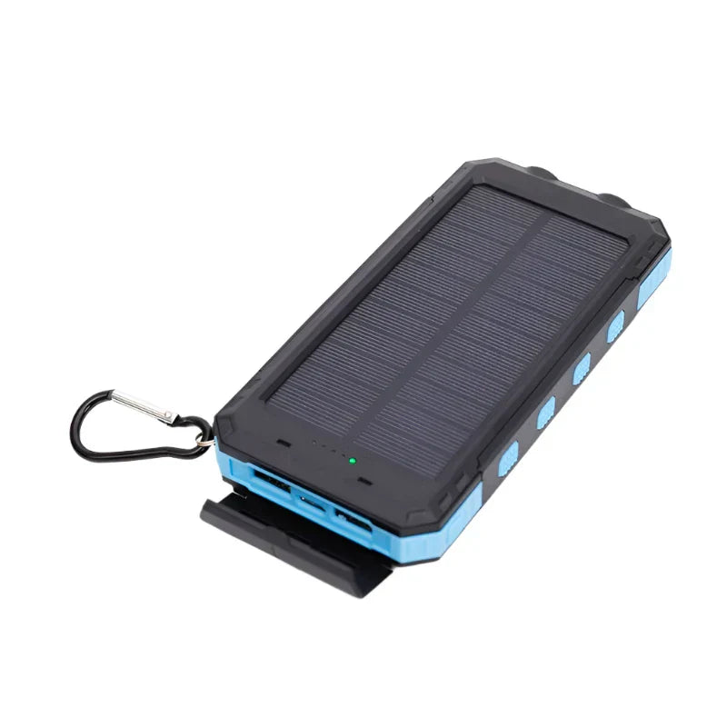 Zonne-energie Powerbank met Zaklamp – SolarCharge Pro