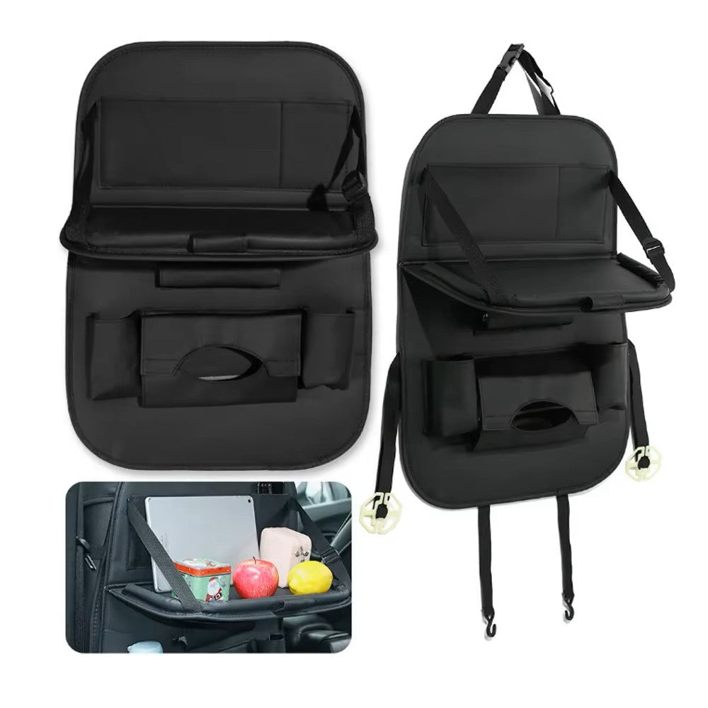 LuxuraDrive Elite Achterzit Organizer | Stijlvolle opbergoplossing voor een opgeruimde auto-interieur