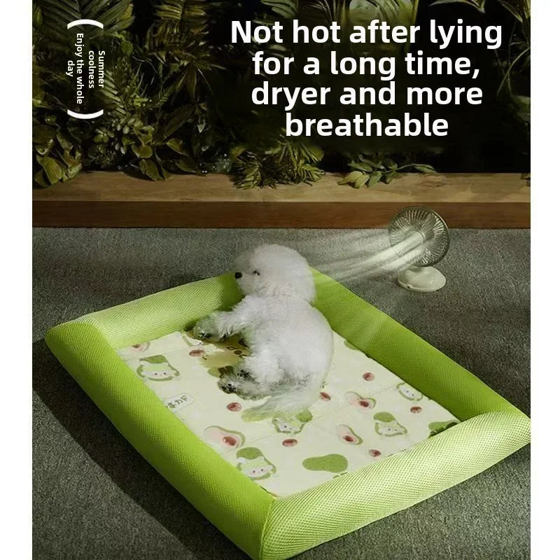 Kühlmatte Pawlino ChillPad | Zomermat voor Honden & Katten | Ademend & Fluffy | Voor kleine tot grote huisdieren